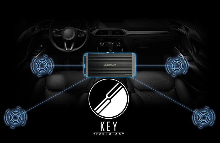 Kicker KICKER | Key 500.1 Smart Amplifier