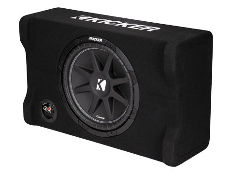 Kicker Down-Firing Loaded Sub Box - Comp 12-inch 4 Ohm