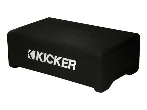 Kicker Down-Firing Loaded Sub Box - Comp 12-inch 4 Ohm