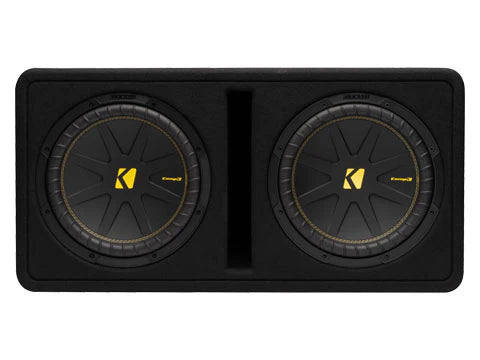 Kicker 12" Dual CompC Subwoofer Enclosure