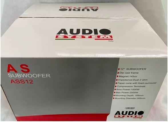 Audio System ASS 12" (30cm) D2 - Basshead Store