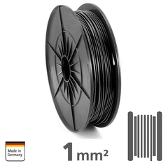 1 mm² Remoteleitung Schwarz