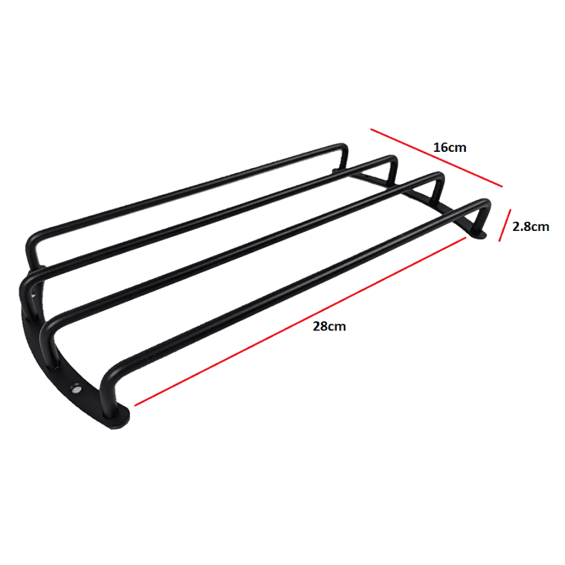 10" (25cm) protective grille