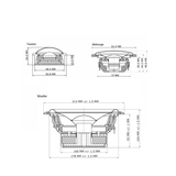 B² Audio REF83 - 3 way active