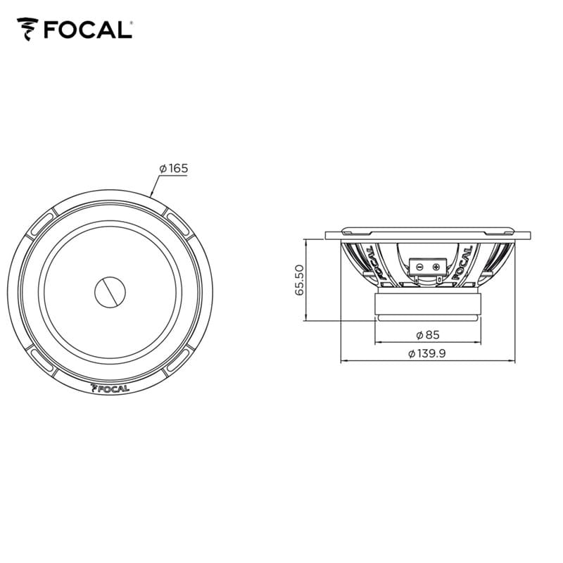 Focal POLYGLASS série PS165V1-LAST