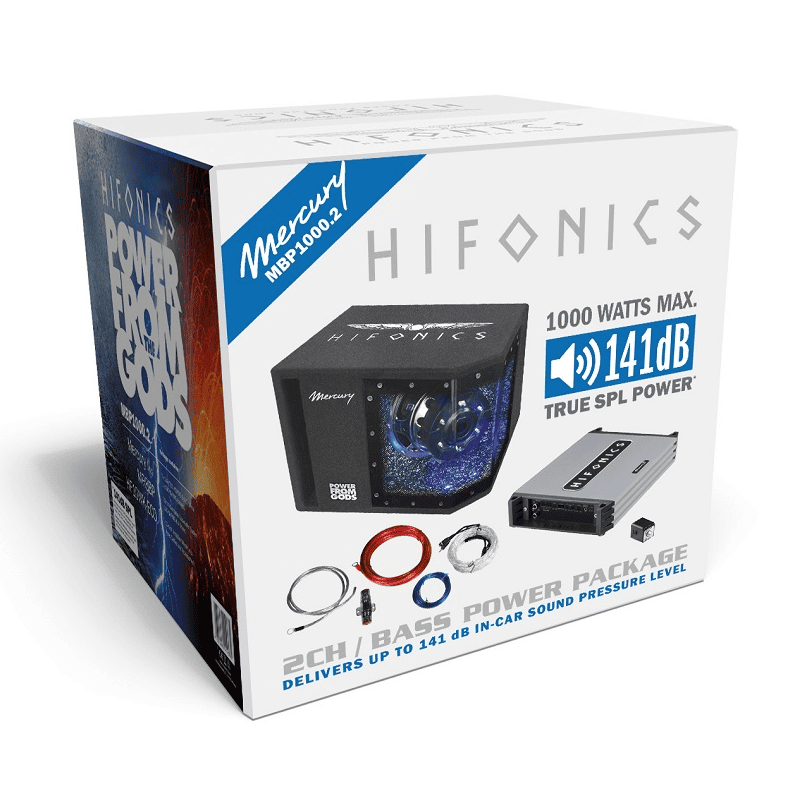 HiFonics MBP1000.2 bass package