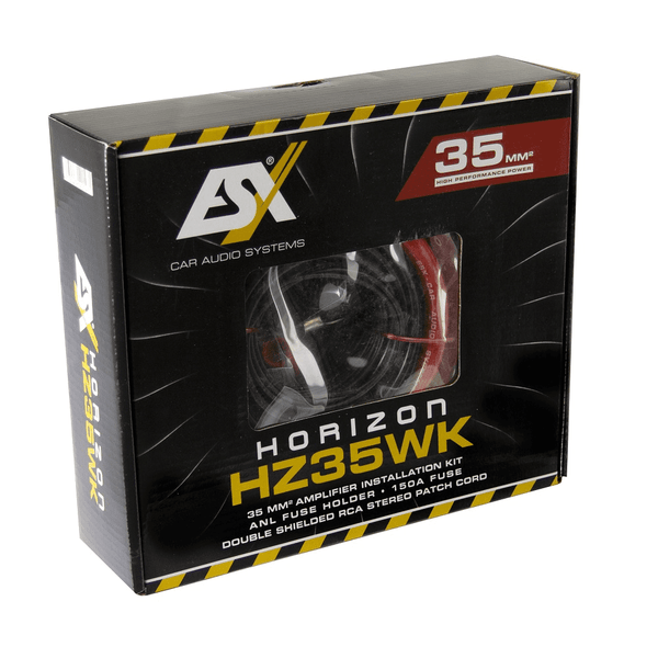 ESX HZ35WK Kabelkit 35 mm² met 5 m RCA-kabel en ANL-zekering en 150 A ESX HZ35WK Kabelkit 35 mm² met 5 m RCA-kabel en ANL-zekering en 150 A