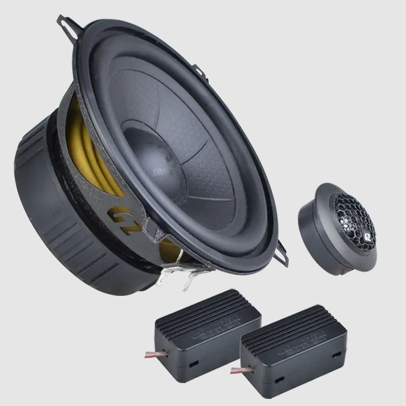 Kit de Vías Separadas Ground Zero GZIC 13X - Car Audio Kit de Vías Separadas Ground Zero GZIC 13X - Car Audio