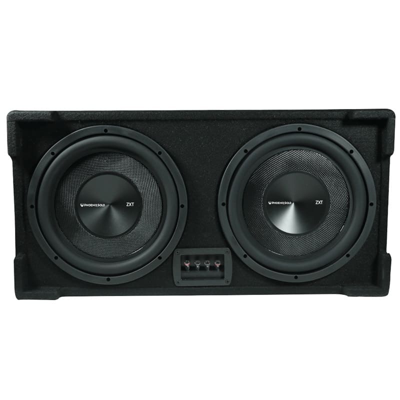 Phoenix Gold ZX212PBS Slim passive subwoofer speaker with 1000 W