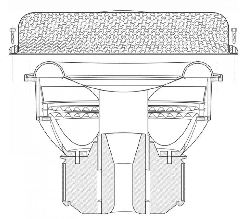 8" (20cm) GZ GRILL 8U