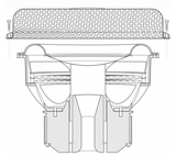 8" (20cm) GZ GRILL 8U