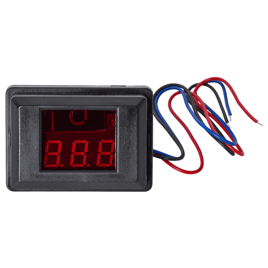Auto-Connect L1VMR Voltmeter Red