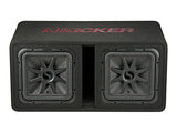 Kicker Dual 12" L7R Subwoofer Enclosure