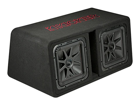 Kicker Dual 12" L7R Subwoofer Enclosure