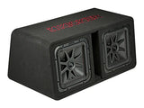 Kicker Dual 12" L7R Subwoofer Enclosure