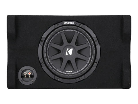 Kicker Down-Firing Loaded Sub Box - Comp 10-inch 4 Ohm