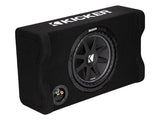 Kicker Down-Firing Loaded Sub Box - Comp 10-inch 4 Ohm