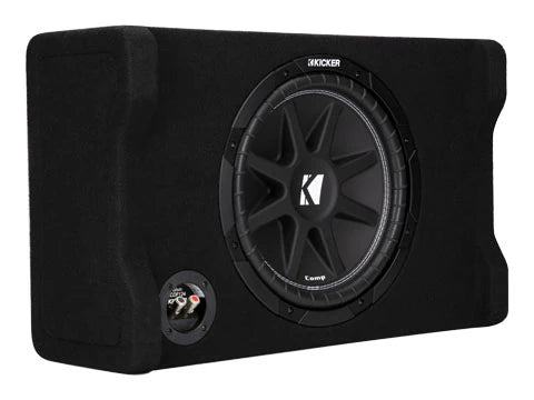 Kicker Down-Firing Loaded Sub Box - Comp 12-inch 4 Ohm