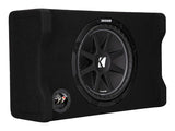 Kicker Down-Firing Loaded Sub Box - Comp 12-inch 4 Ohm