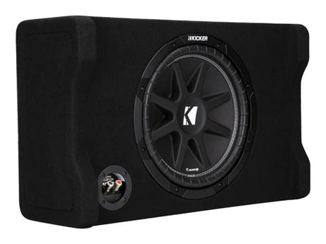 Kicker Down-Firing Loaded Sub Box - Comp 12-inch 4 Ohm