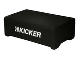 Kicker Down-Firing Loaded Sub Box - Comp 12-inch 4 Ohm
