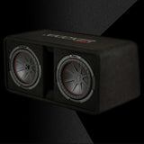 Kicker 2021 Dual 12" CompR Loaded Subwoofer Box
