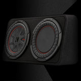 Kicker 10" 2 Ohm CompRT Loaded Subwoofer Box