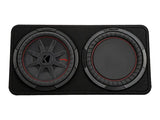 Kicker 12" 2 Ohm CompRT Loaded Subwoofer Box