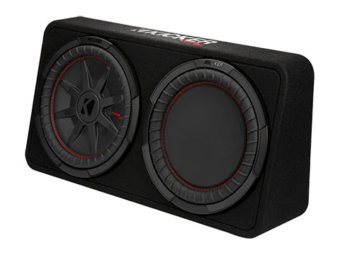 Kicker 12" 2 Ohm CompRT Loaded Subwoofer Box