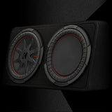 Kicker 12" 2 Ohm CompRT Loaded Subwoofer Box