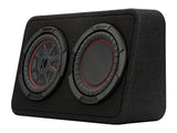 Kicker 8" 2 Ohm CompRT Loaded Subwoofer Box