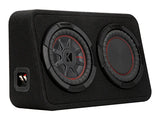 Kicker 8" 2 Ohm CompRT Loaded Subwoofer Box