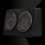 Kicker 8" 2 Ohm CompRT Loaded Subwoofer Box