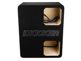 Kicker Dual Unloaded Enclosure for SoloX Subwoofers