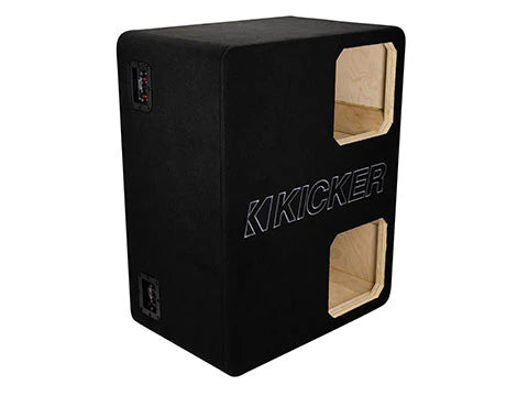 Kicker Dual Unloaded Enclosure for SoloX Subwoofers