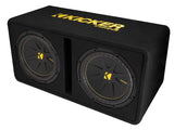 Kicker 12" Dual CompC Subwoofer Enclosure