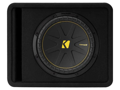 Kicker 12" 4 Ohm CompC Subwoofer Enclosure