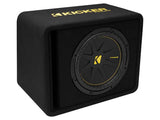Kicker 12" 4 Ohm CompC Subwoofer Enclosure