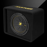 Kicker 12" 4 Ohm CompC Subwoofer Enclosure