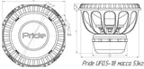 Pride UFO5. 18" v3 (46cm)