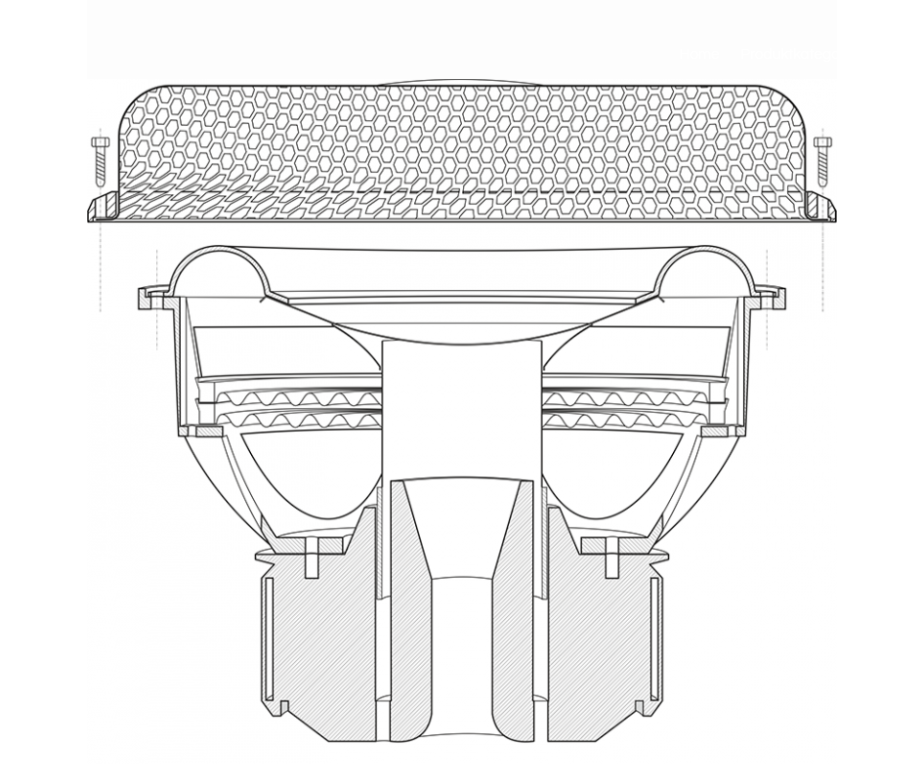 12" (30cm) GZ GRILL 12U