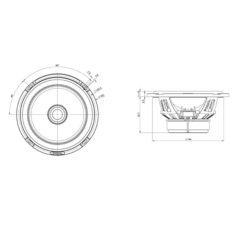 Focal FLAX EVO-Serie PC165FE