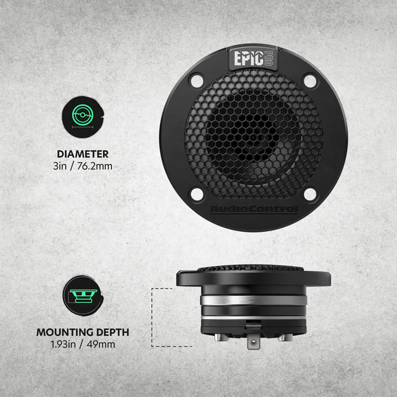 AudioControl EPICPRO3NT 3" (en anglais)