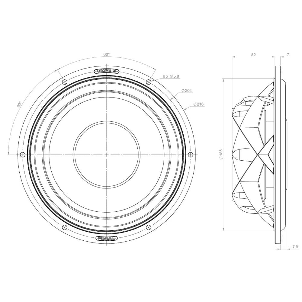 Focal UTOPIA M-Serie 8WM