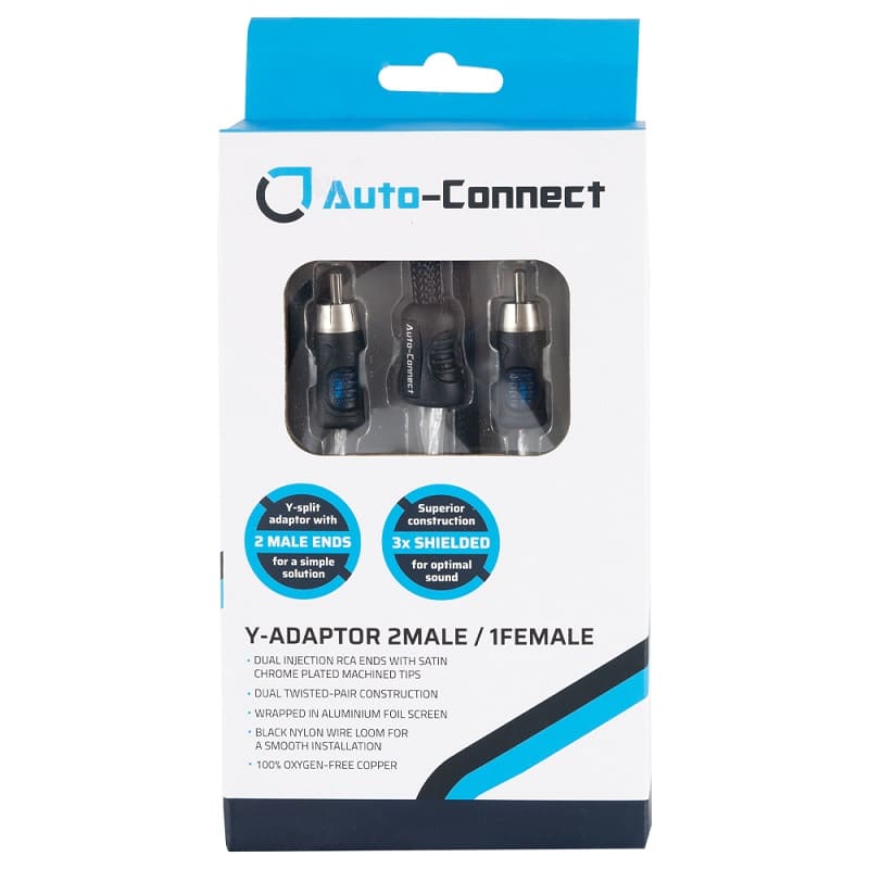 1F2M Y-Cinch niveau auto-connexion