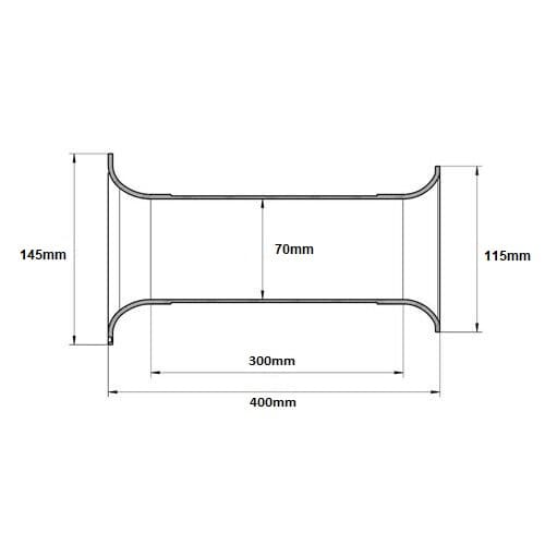 3" Aero Port - 7cm