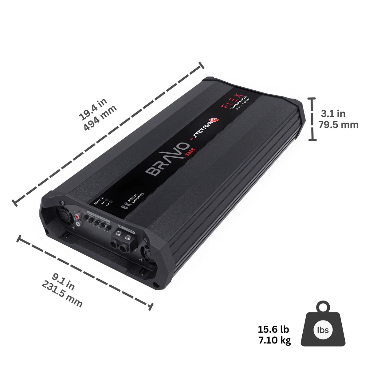 Stetsom BRAVO BASS Flex 8K