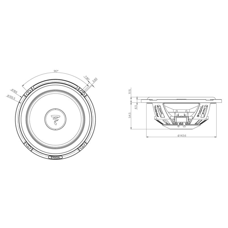 Focal FLAX EVO-Serie PS165F SE