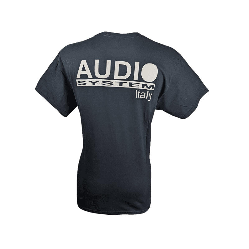 Audio System Italy T-Shirt - flocked