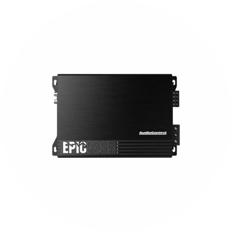 AudioControl Epic Four Endstufe mit Anschlussklemmen, Ansicht von vorne